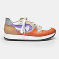JOGGING DIAMOND - ORANGE, LILAS E BRANCO